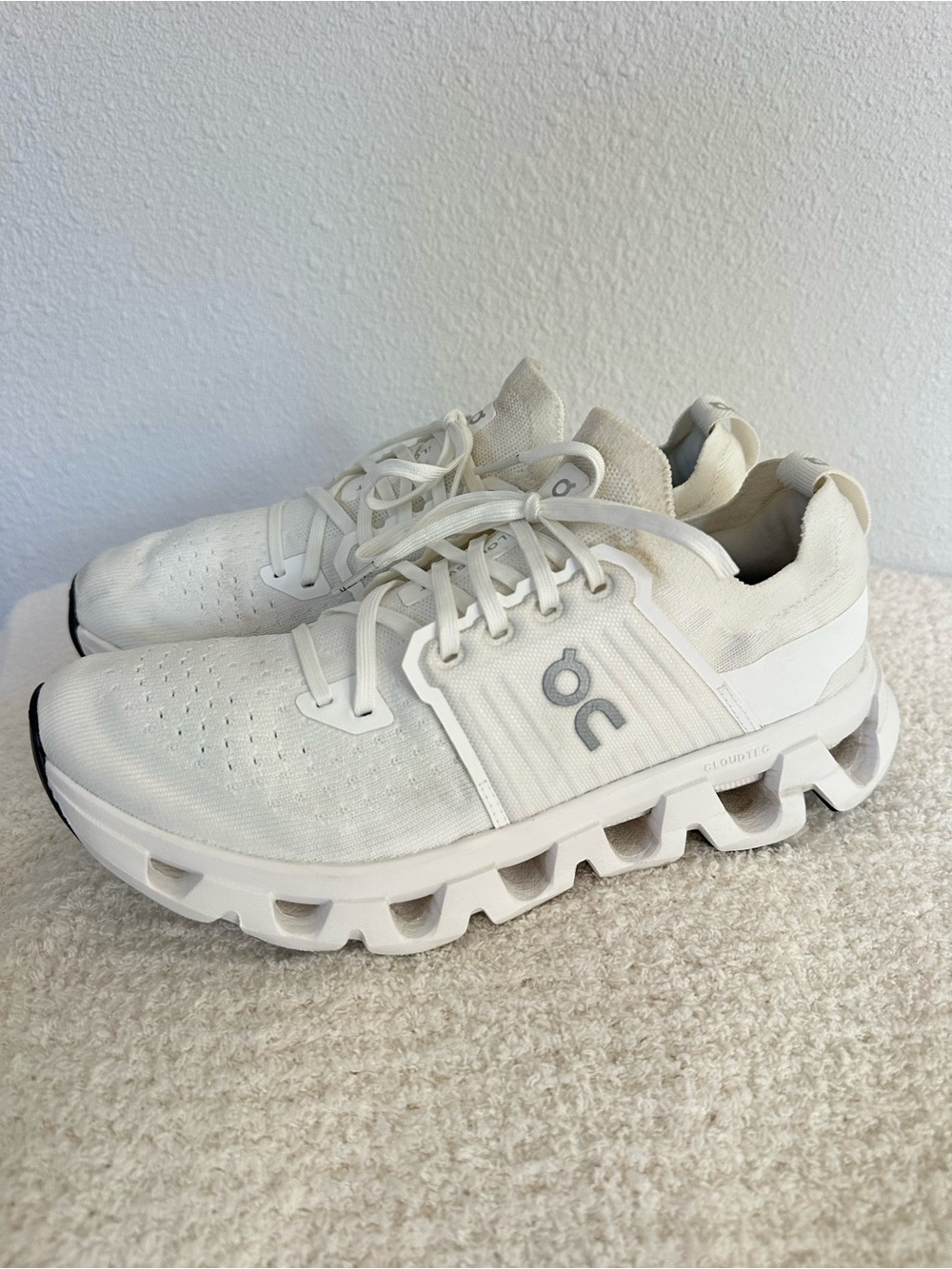 On Running Women's Cloudswift Sneakers in Off-White